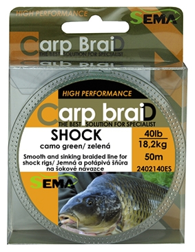 Shock camo 40lbs 50m