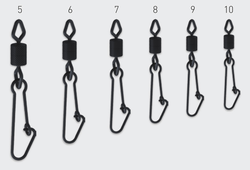 Karabinka s obratlíkem Dimond vel.6/35kg (10ks)