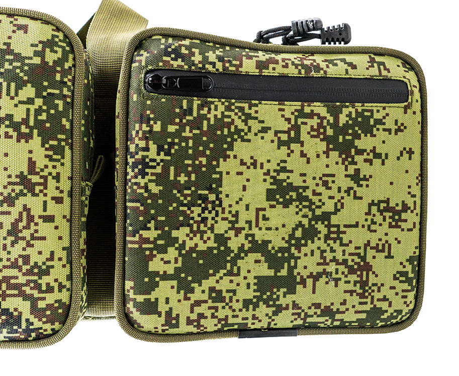 Suretti obal na pruty tříkomorový DIGI, 135cm