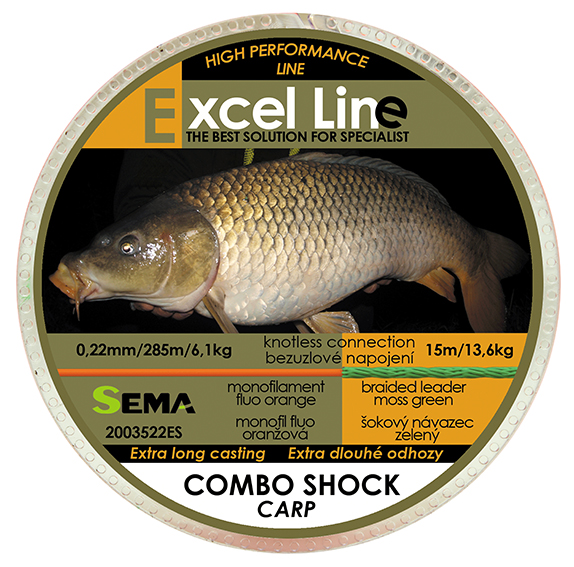 Combo Shock Carp 0,22mm