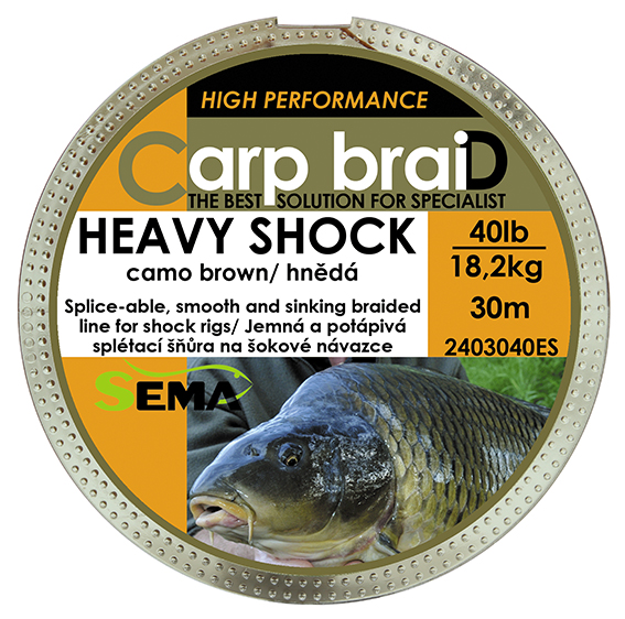 Heavy Shock hnědá 30m