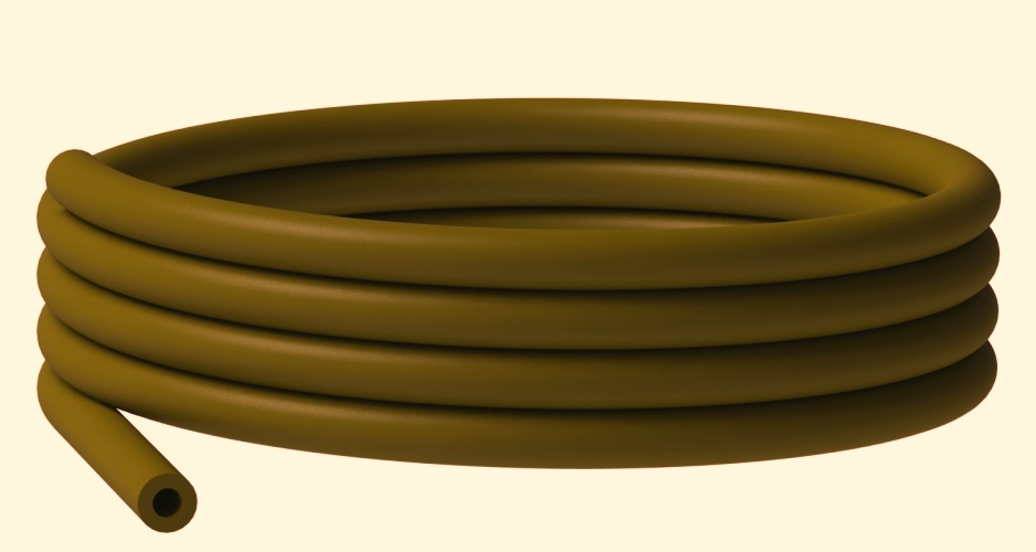 Silikonová hadička hnědá (1,5m)