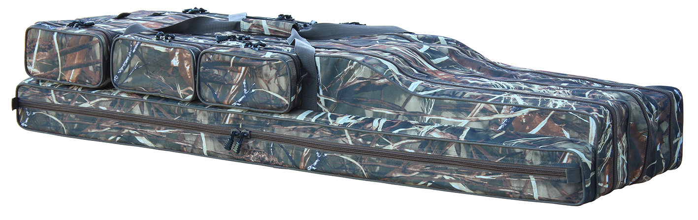 Suretti Obal na prut tříkomorový 95cm CAMO