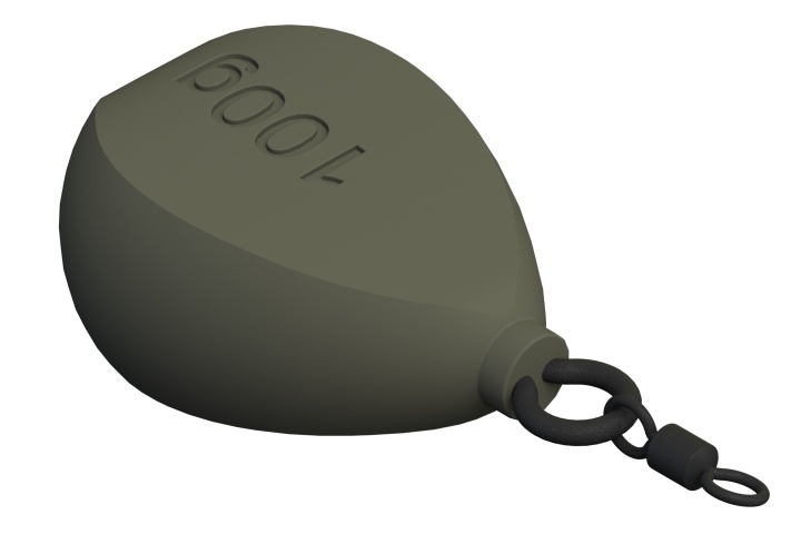 Kaprové ploché s očkem a obratlíkem 90