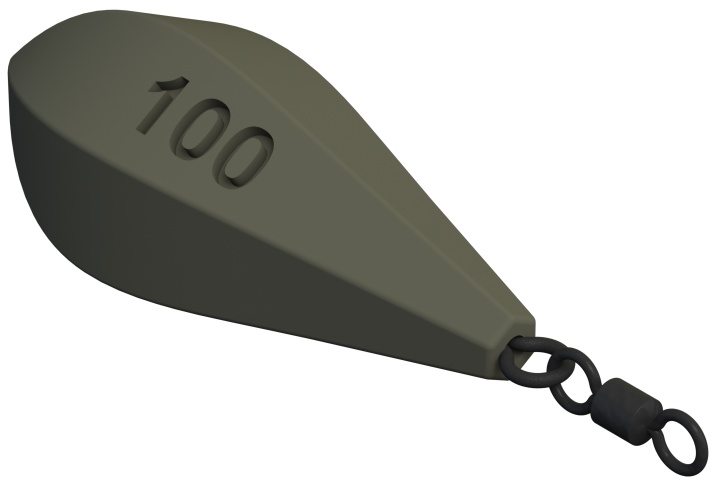 Torpedo s očkem a obratlíkem 120g LF