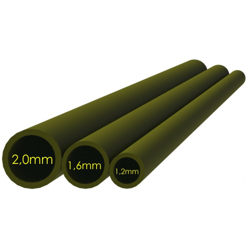 Smršťovací hadička zelená 2,0mm (10x5cm)