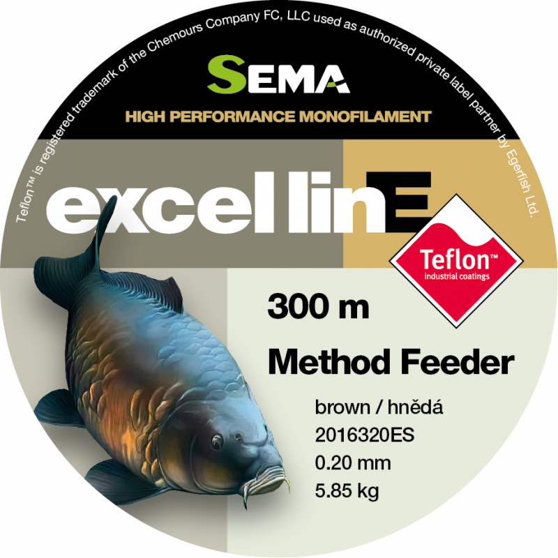 Method Feeder Teflon hnědá