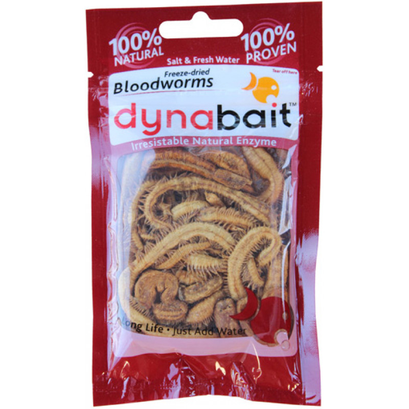 Sušená nástraha bloodworm