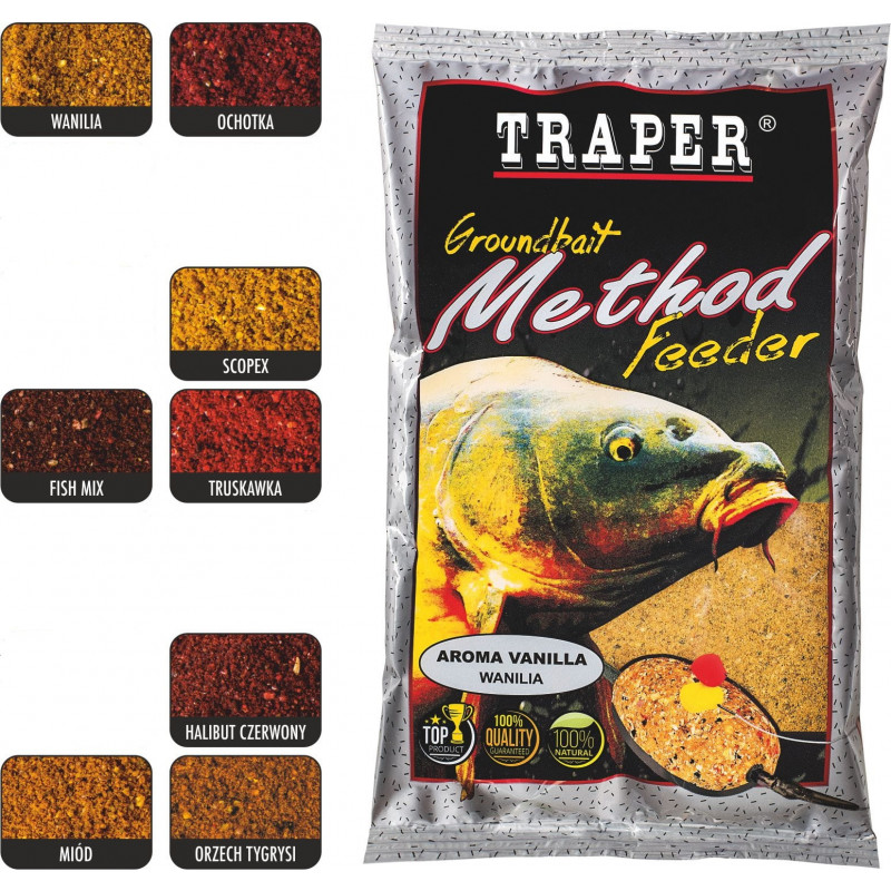 Groundbait Method Feeder Med 0,75kg
