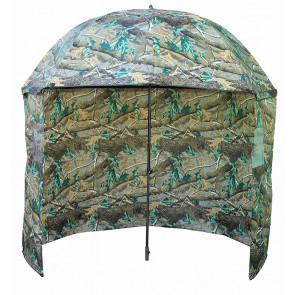 Camo Umbrella with sidewal 210D 2,5m