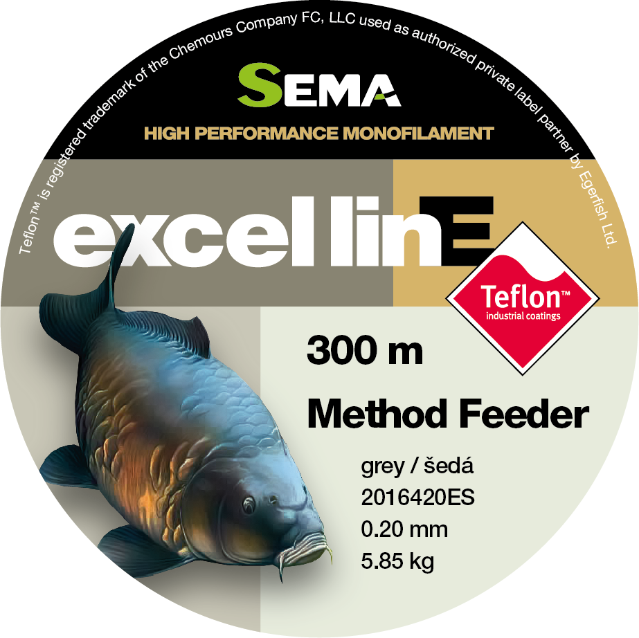 Method Feeder šedá 0,28