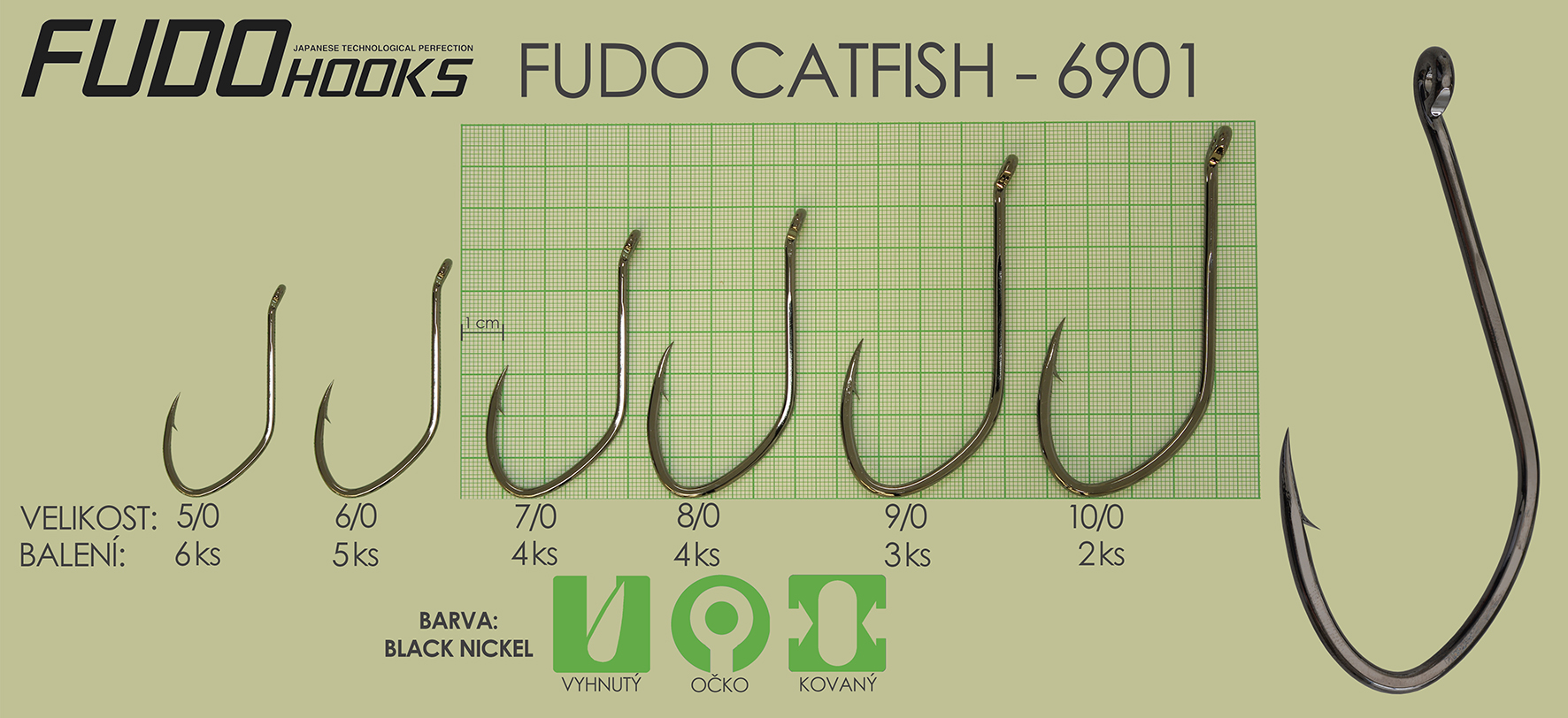 Fudo Catfish 10/0 (bal.2ks)