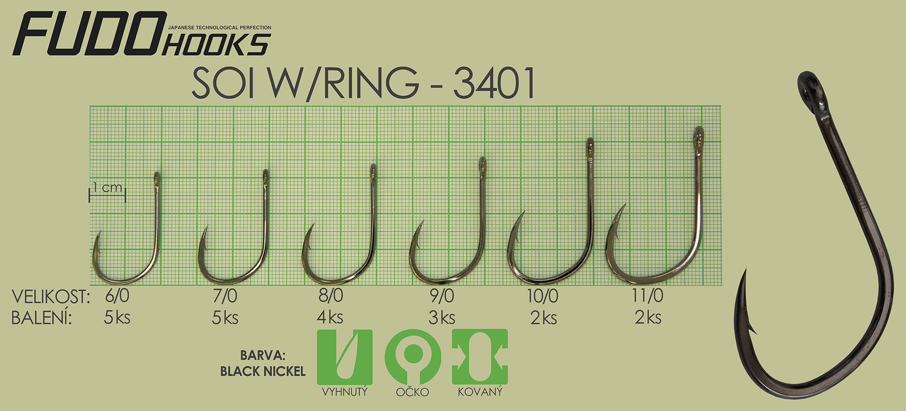 Fudo Soi Ringed 10/0 (bal.2ks)